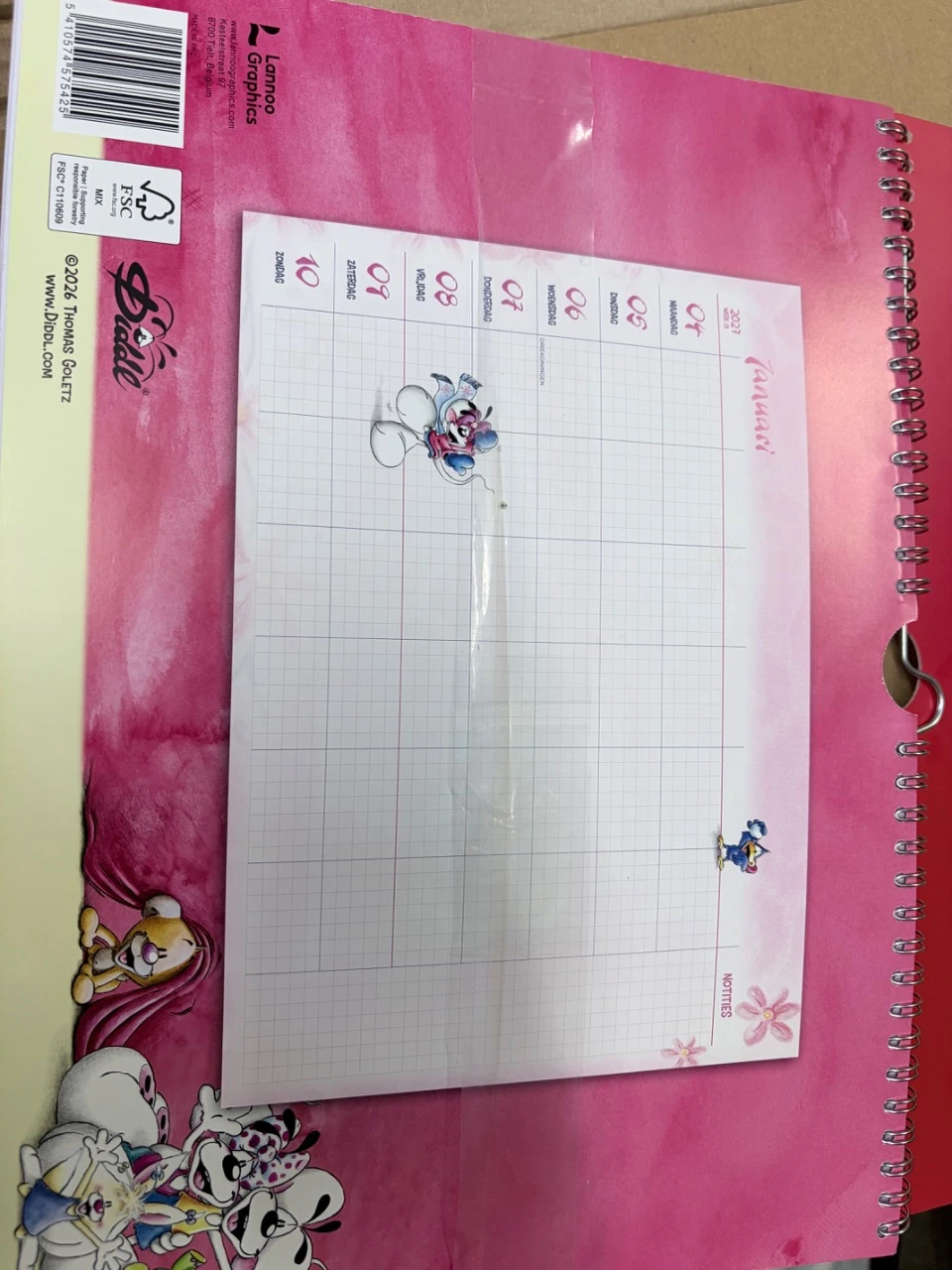 Familieplanner kalender diddl – photo 2